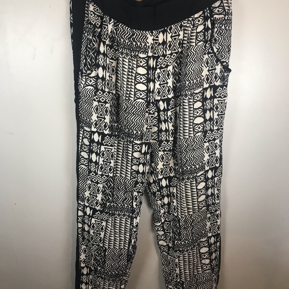 Asymmetrical pants